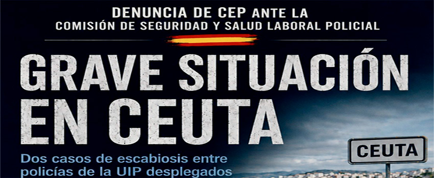 LOS COMPA�EROS DE UIP NO NECESITAN TANTO (O S�LO) TR�PTICOS SOBRE LA SARNA. MERECEN QUE ALGUIEN VAYA A CEUTA