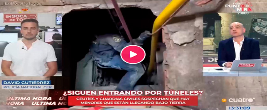 LOS T�NELES HAN EXISTIDO Y POR ELLOS PUEDE CIRCULAR DROGA Y PERSONAS. BLINDAR UNA FRONTERA, COMO LA DE CEUTA, NO EXIGE S�LO CAMBIAR EL VALLADO POR UN MURO